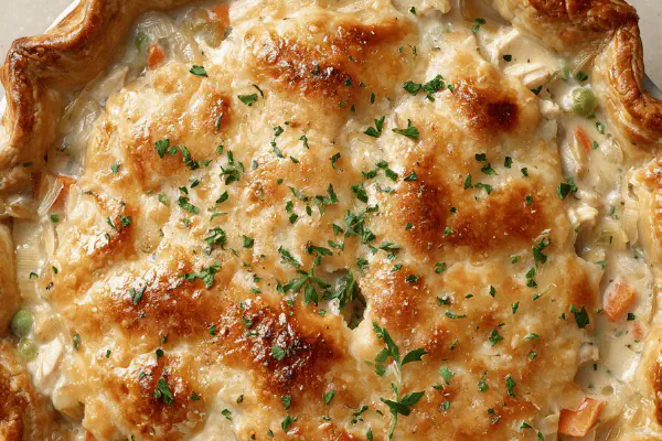 Chicken Pot Pie Twist