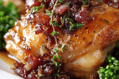 Chicken Thighs with Onion Jam