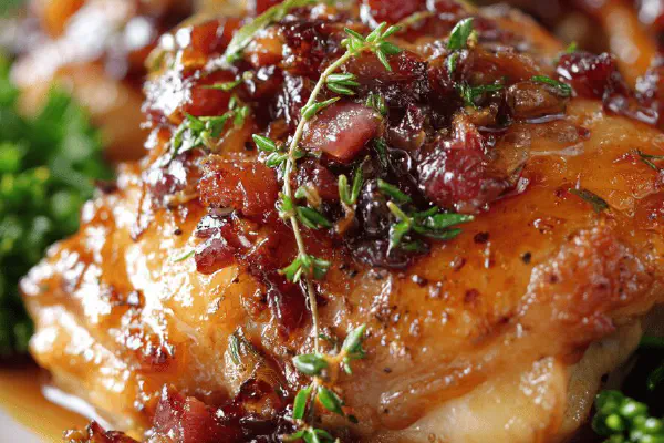 Chicken Thighs with Onion Jam