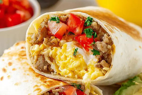 Chunky Breakfast Burritos