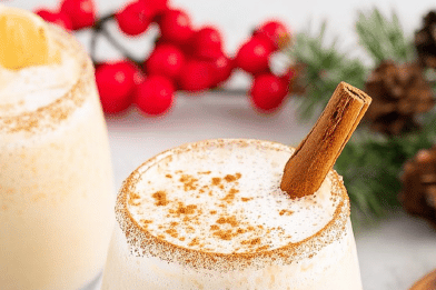 Classic Spiced Eggnog