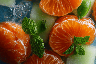 Clementine Mint Infusion