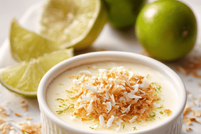 Coconut Flan Twist