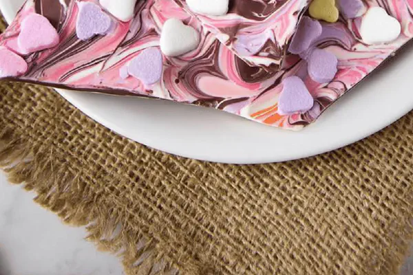 Conversation Heart Bark