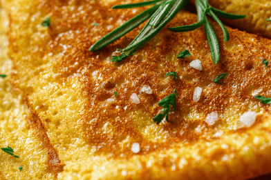 Corn Flour Savory Crêpes