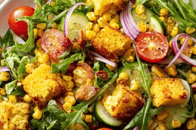 Cornbread Panzanella