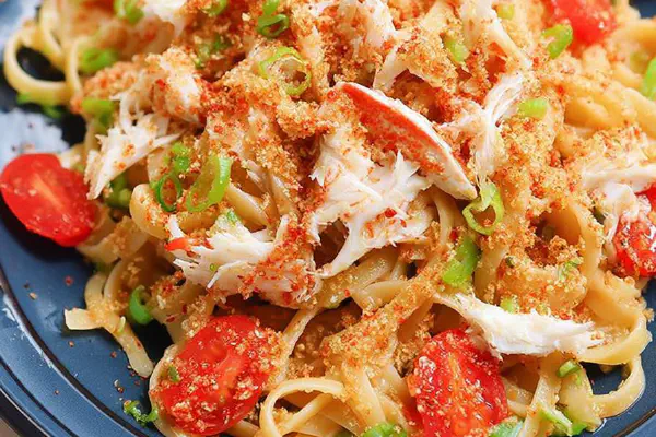 Creamy Chili Crab Pasta