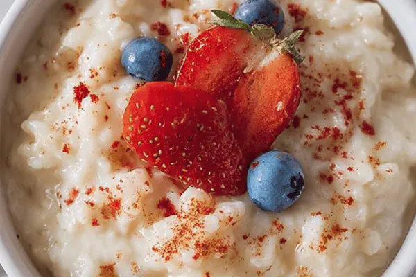 Creamy Citrus Rice Pudding