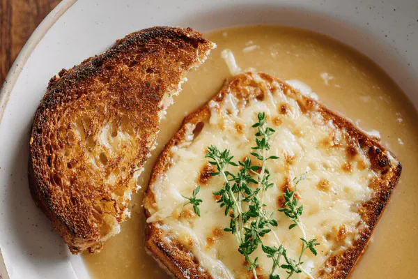 Creamy Onion Soup Twist