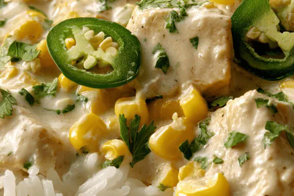 Creamy Poblano Chicken Twist