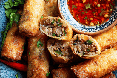 Crispy Fried Spring Rolls