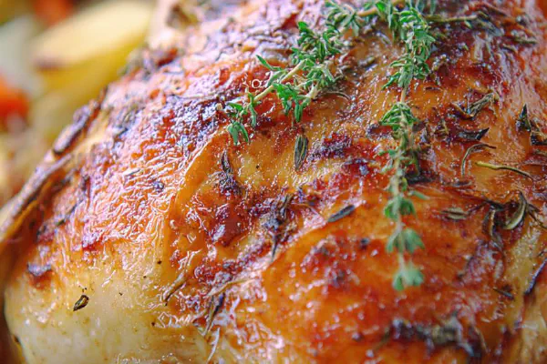 Crispy Herb Roast Chicken