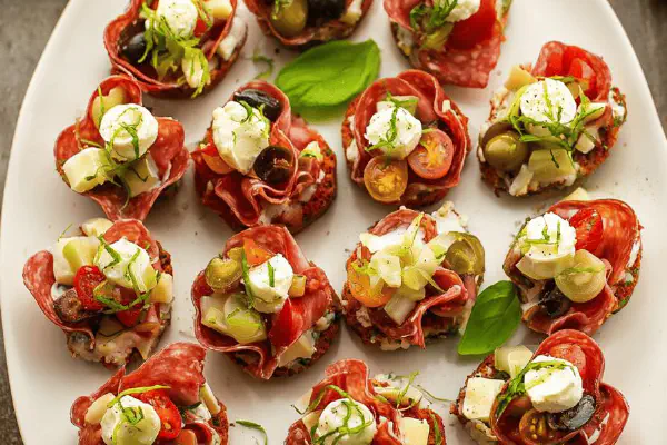 Crispy Salami Cups