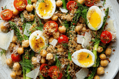 Crunchy Asparagus Tuna Salad