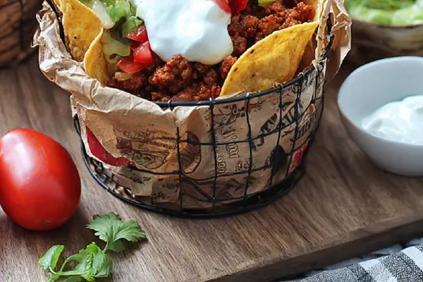 Crunchy Beef Walking Taco