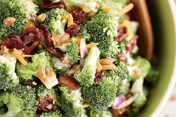 Broccoli Cauliflower Salad Twist