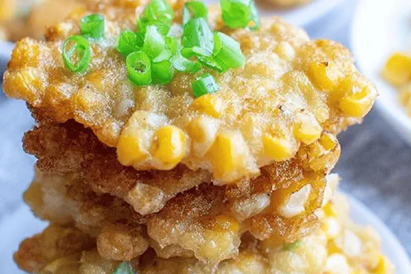 Crunchy Corn Fritters