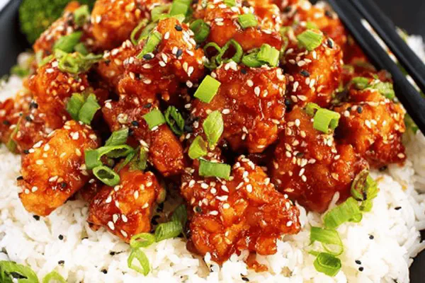 Crunchy Sesame Chicken Remix