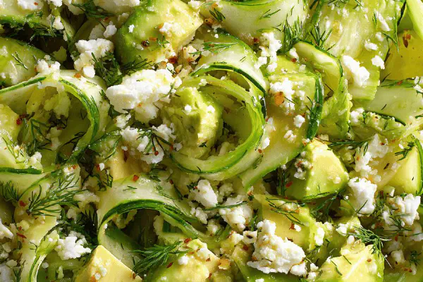 Chunky Veggie Chickpea Couscous Salad