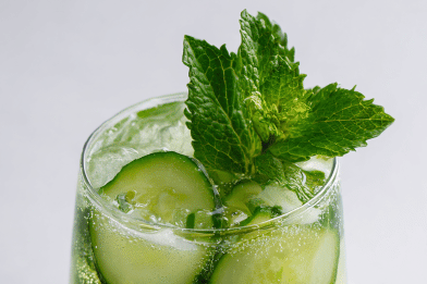 Cucumber Gin Sparkler