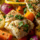 White Fish Ginger Chard