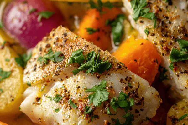 Curried Fish Stew with Veggies