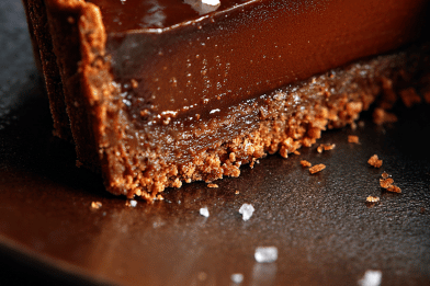 Dark Chocolate Sea Salt Tart