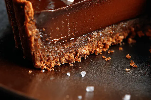 Dark Chocolate Sea Salt Tart