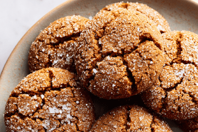 Double Ginger Crunch Cookies