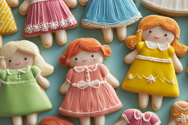Dress-Up Doll Cookies
