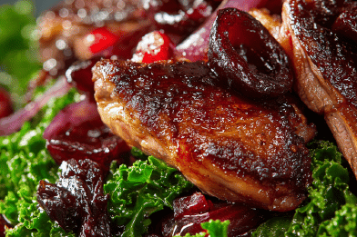Duck Breast Red Wine Cocoa