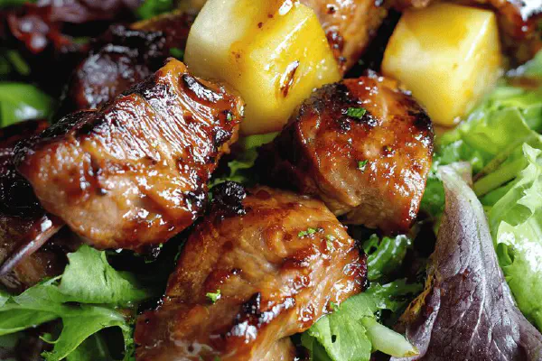 Pork Ginger Lemongrass Skewers