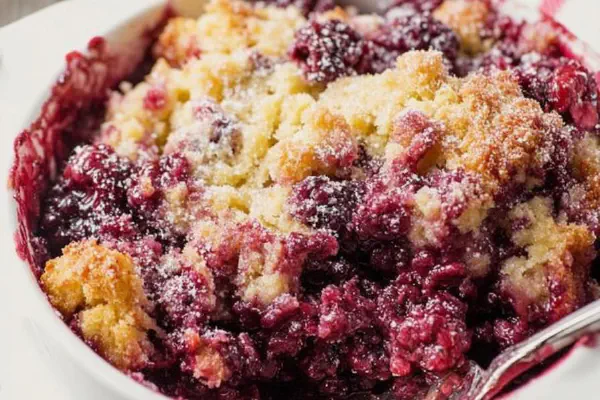 Easy Blackberry Cobbler