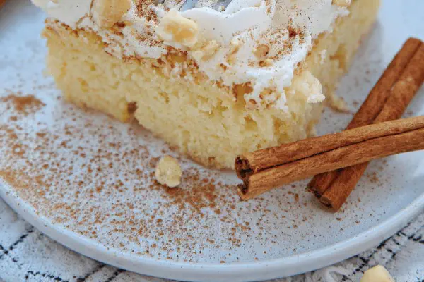 Eggnog Poke Cake Remix