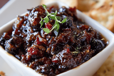 Fig Blueberry Chutney