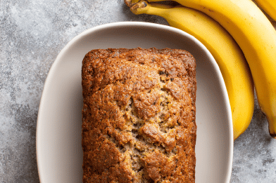 Five Banana Bran Bread