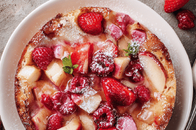 Four Fruit Pudding