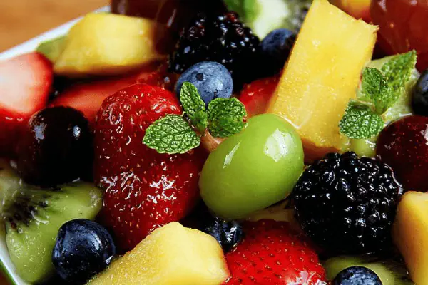 Fresh Fruit Salad Twist
