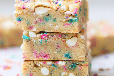 Funfetti Oreo Cookie Bars