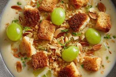 Garlic Almond Soup Revisited