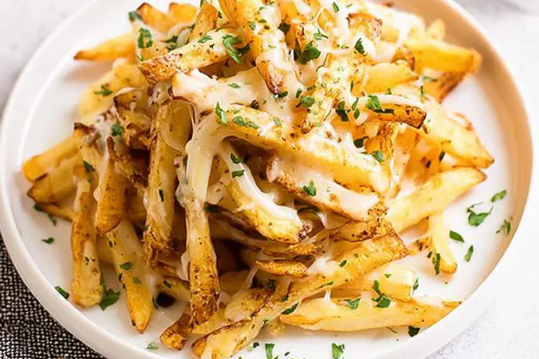 Garlic Herb Fry Tower