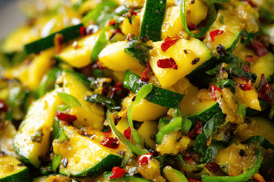 Garlic Zucchini Medley