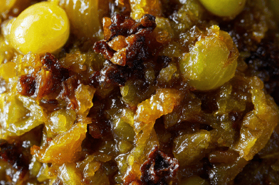 Ginger Grape Chutney