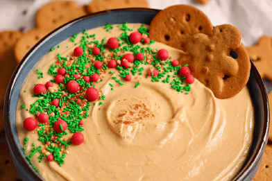 Gingerbread Cream Cheese Dip