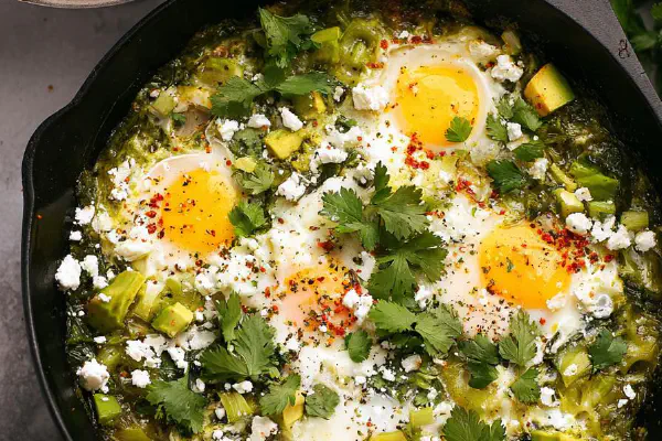 Green Shakshuka Twist