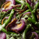 Herbed Pork Filet Creamy Pasta Salad