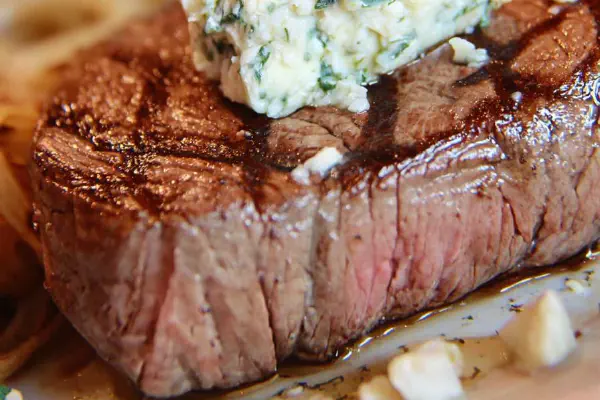 Grilled Beef Fillet Garlic Butter