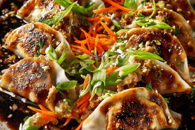 Grilled Dumplings Satay