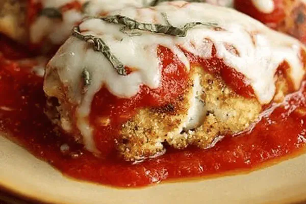 Grilled Pesto Chicken Parm