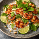 Red Bean Rapini Chicken Salad